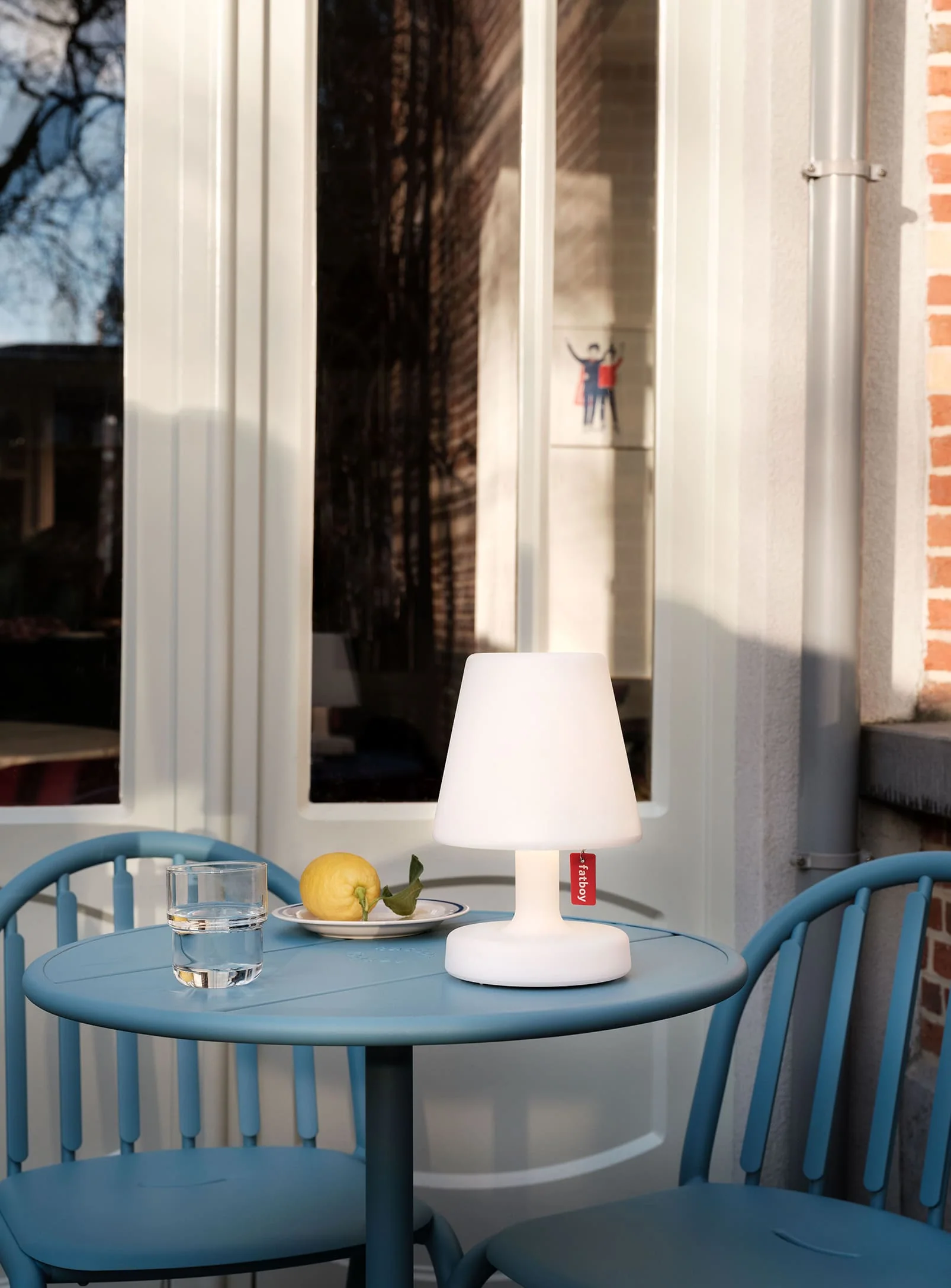 Fred's Bistro Set<br> 1 Round Table + 2 Chairs - Image 3