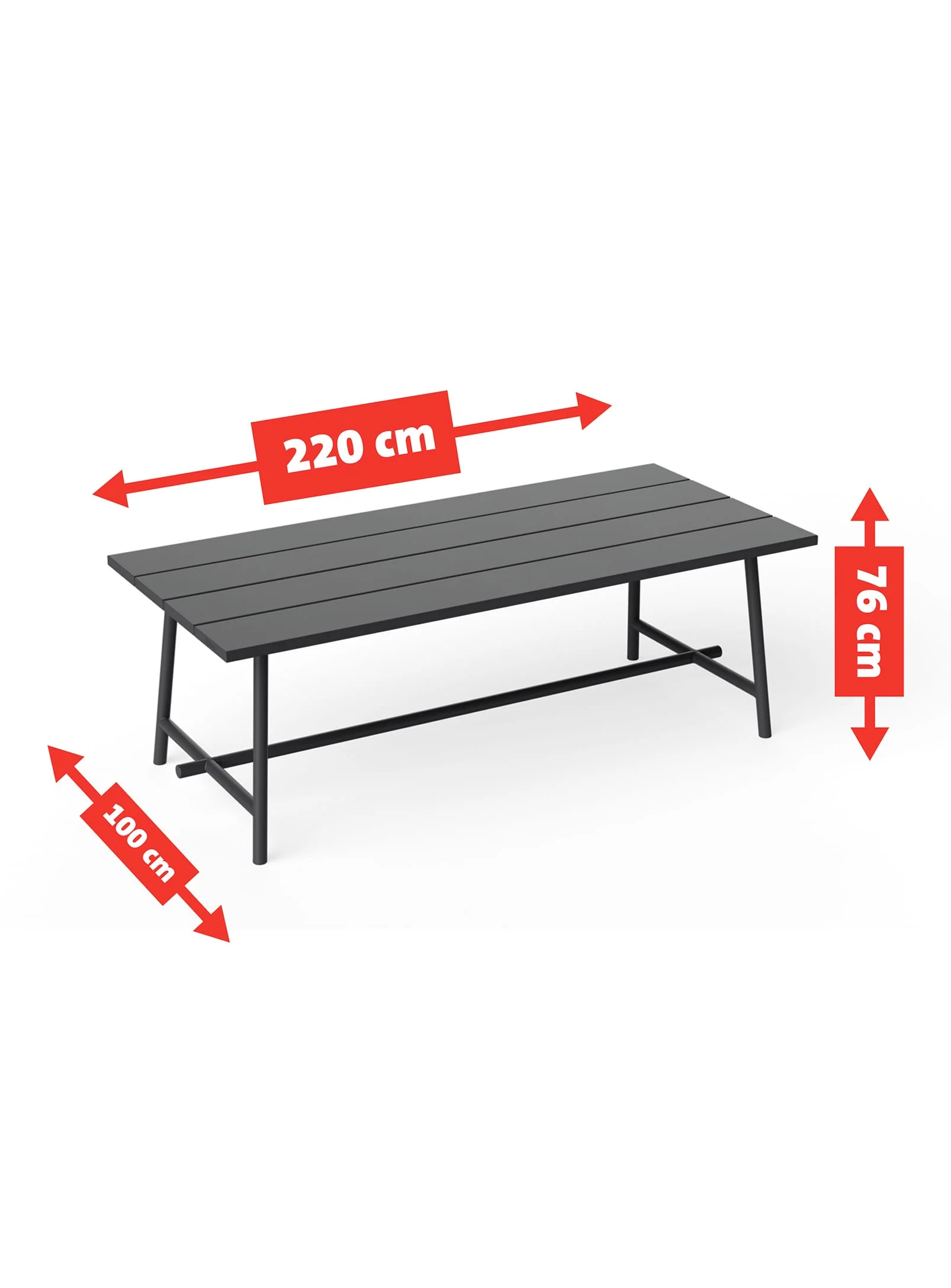 Fred's Dining Set<br> 1 Large Table + 8 Chairs - Image 12
