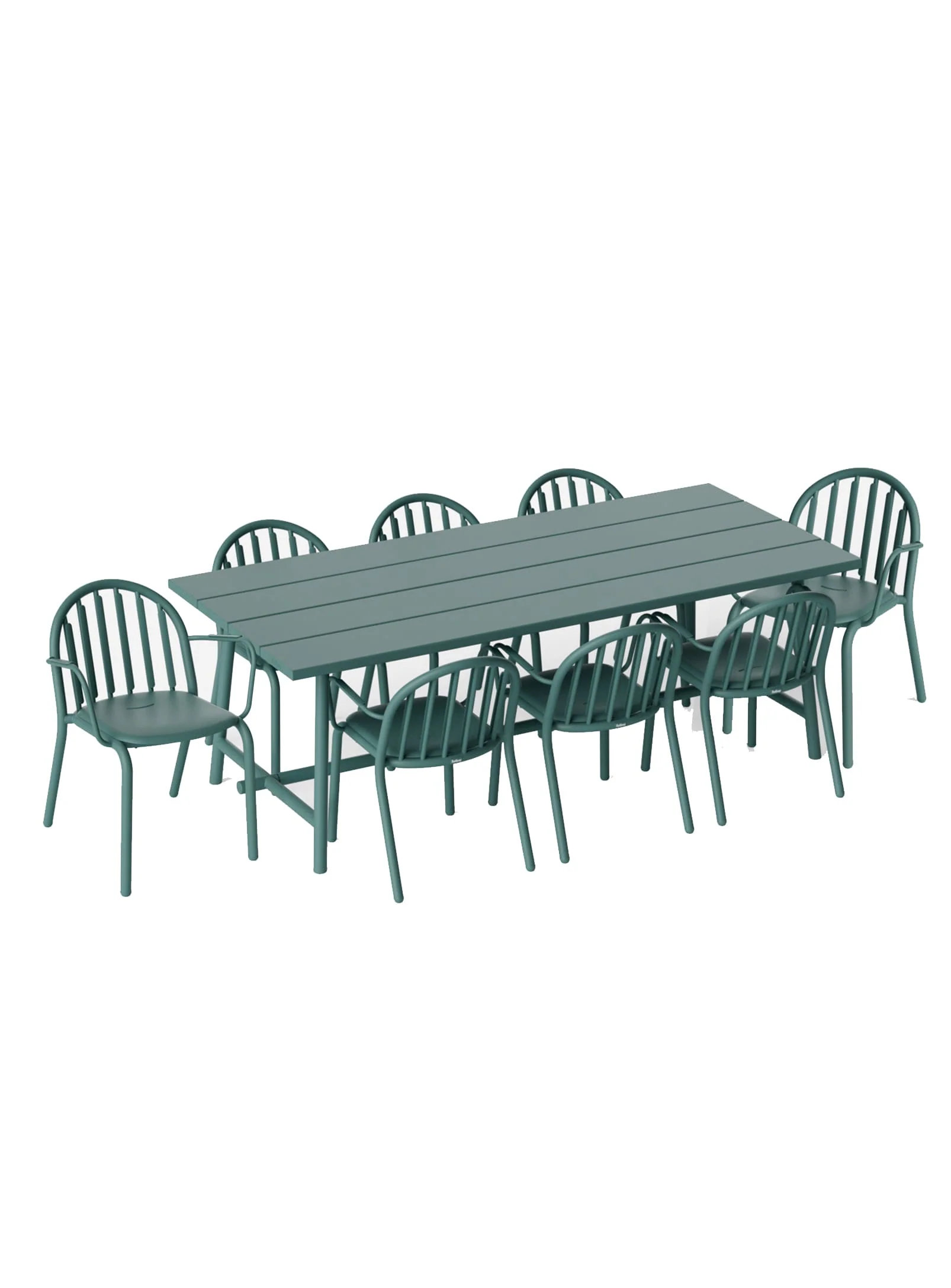 Fred's Dining Set<br> 1 Large Table + 8 Chairs - Image 20