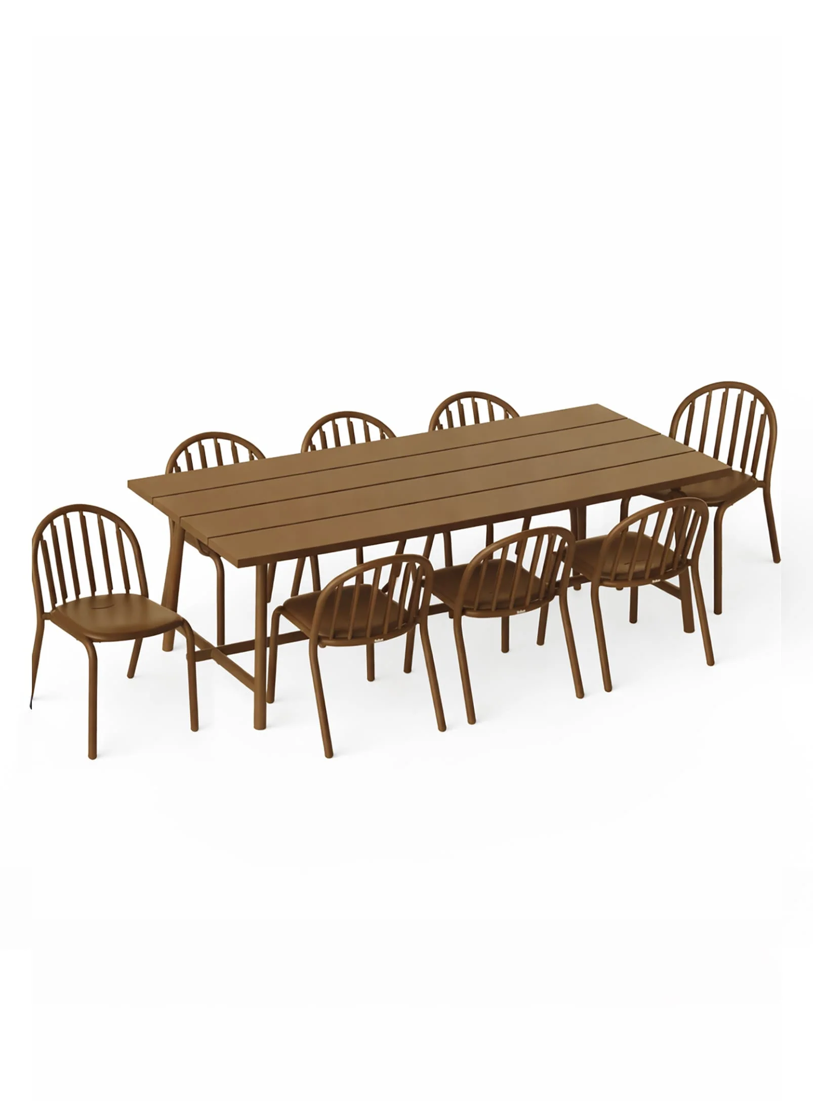 Fred's Dining Set<br> 1 Large Table + 8 Chairs - Image 21