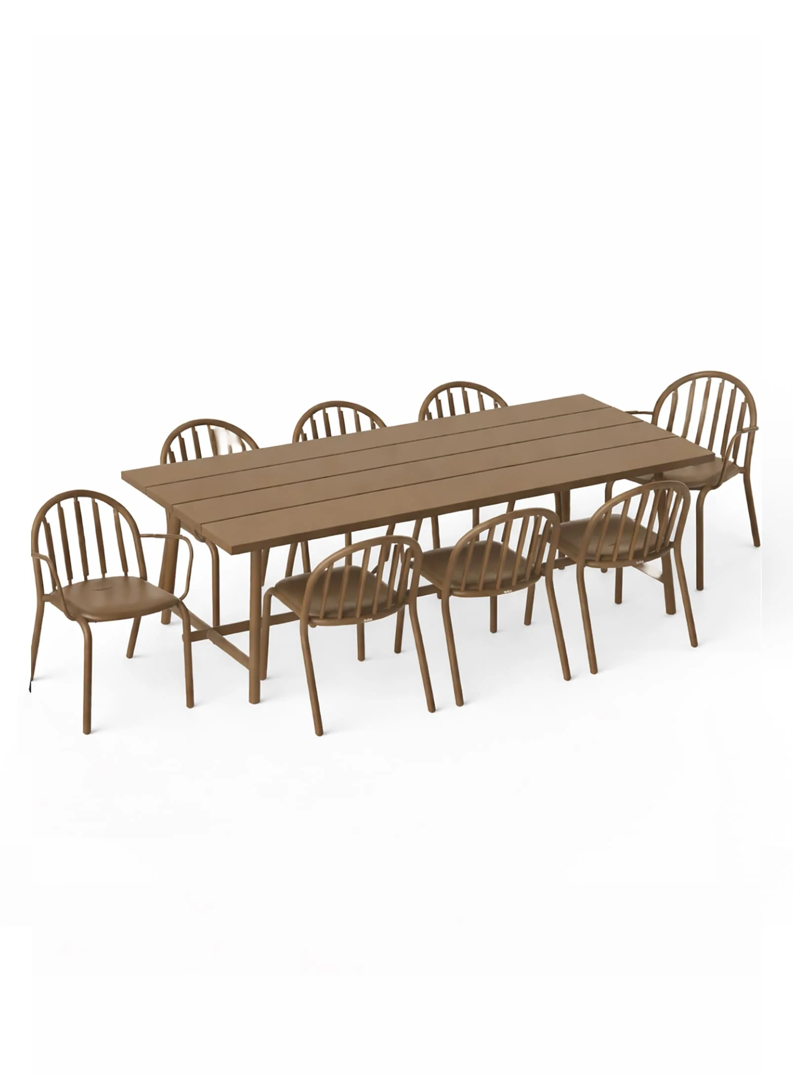 Fred's Dining Set<br> 1 Large Table + 8 Chairs - Image 22