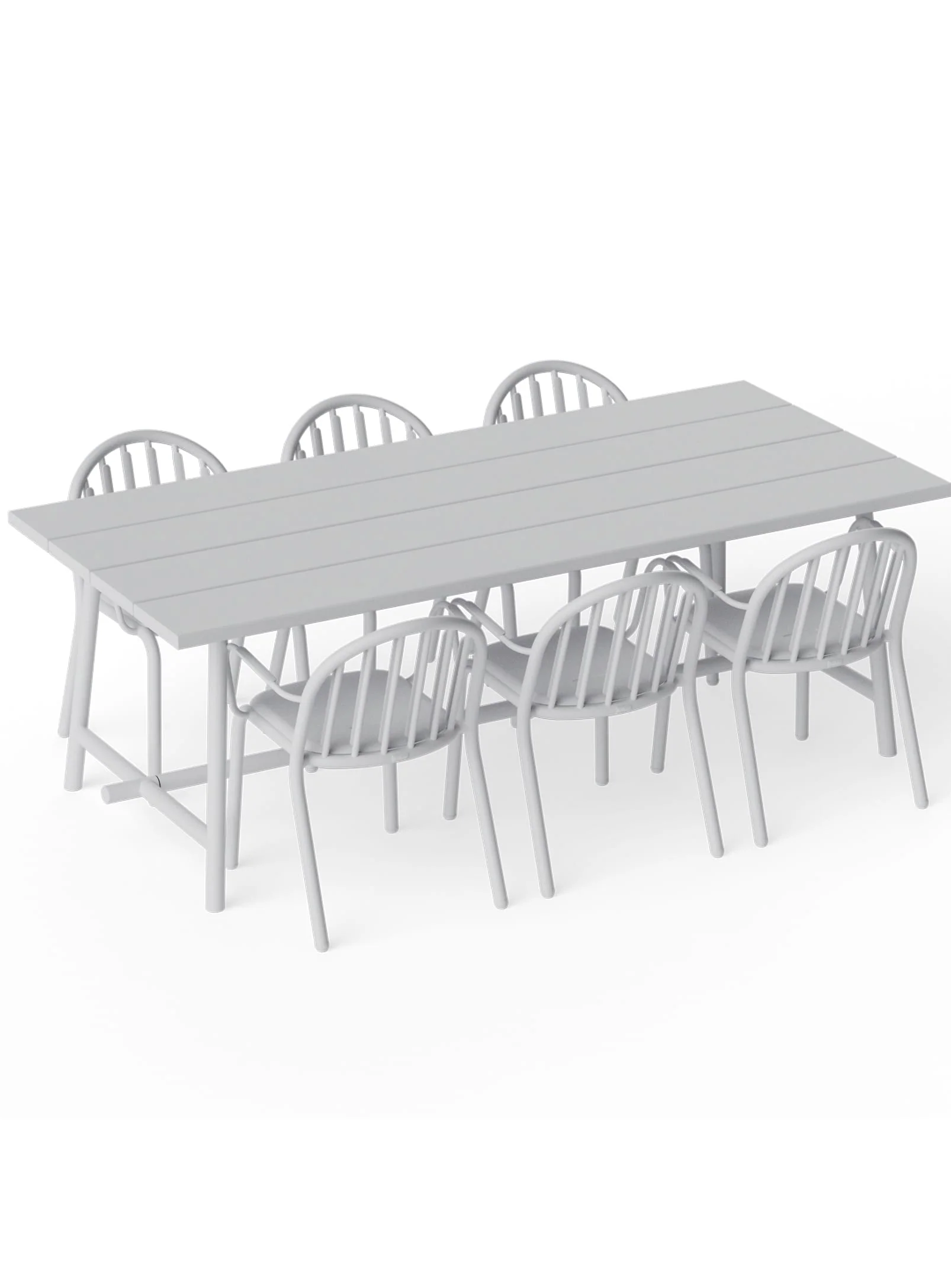 Fred's Outdoor Large Table<br> 6 to 8-places - Image 15