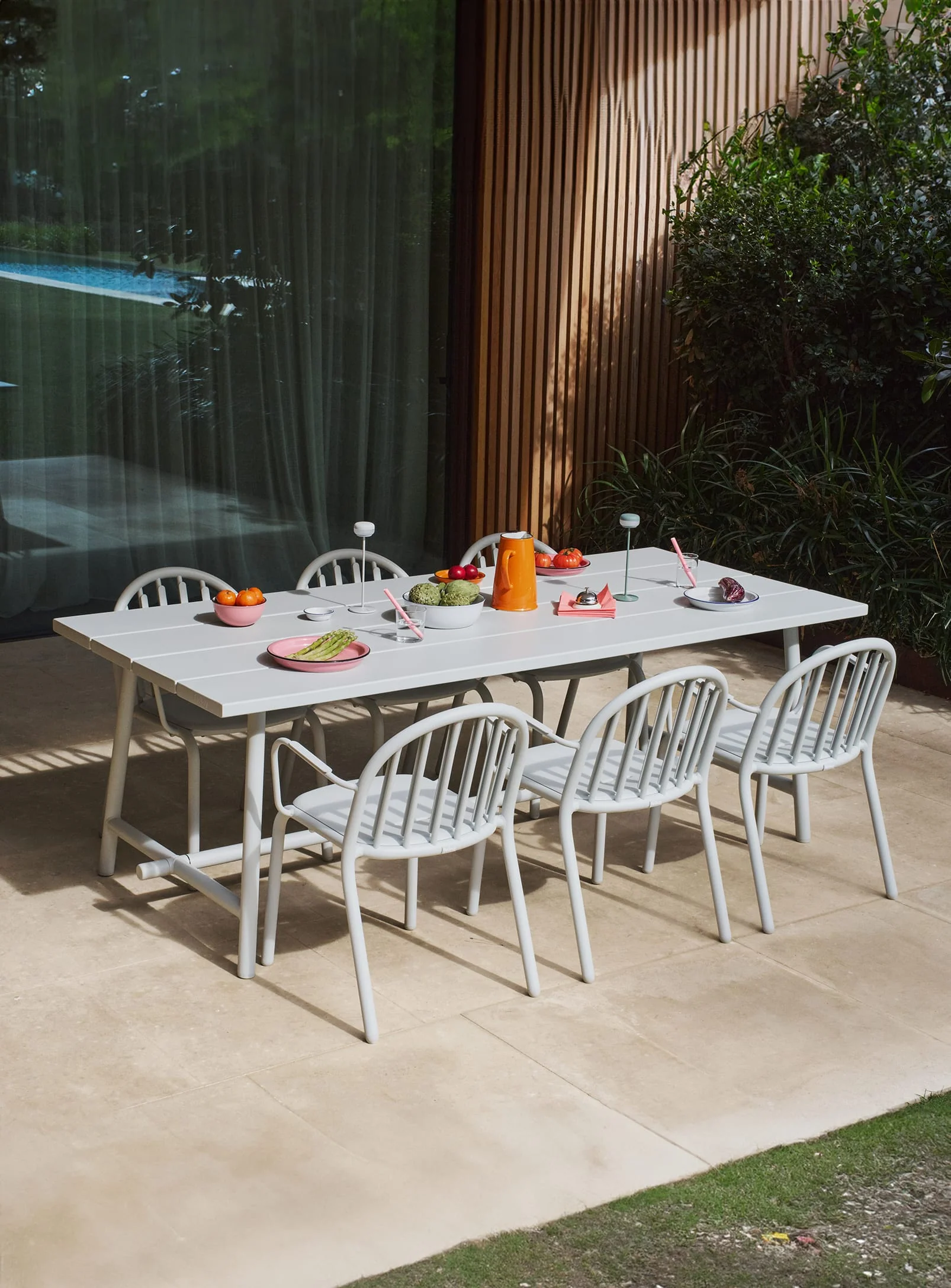 Fred's Outdoor Large Table<br> 6 to 8-places - Image 2