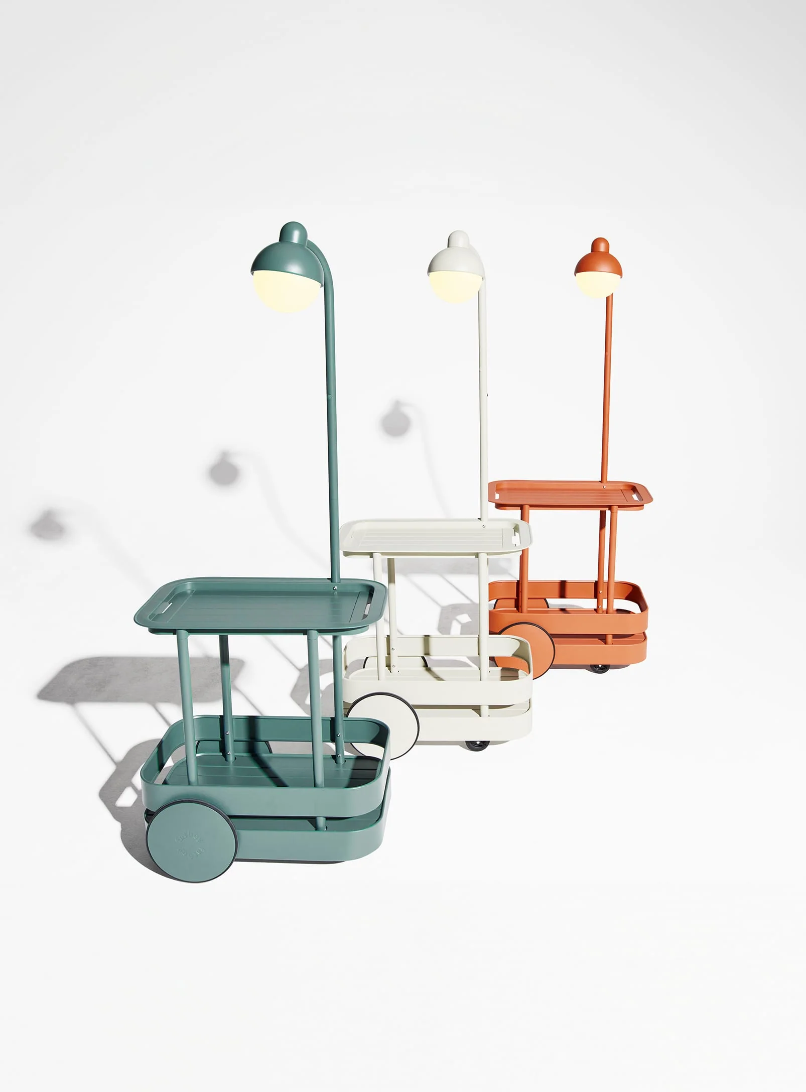 Jolly Trolley Lighted Bar Cart - Image 5