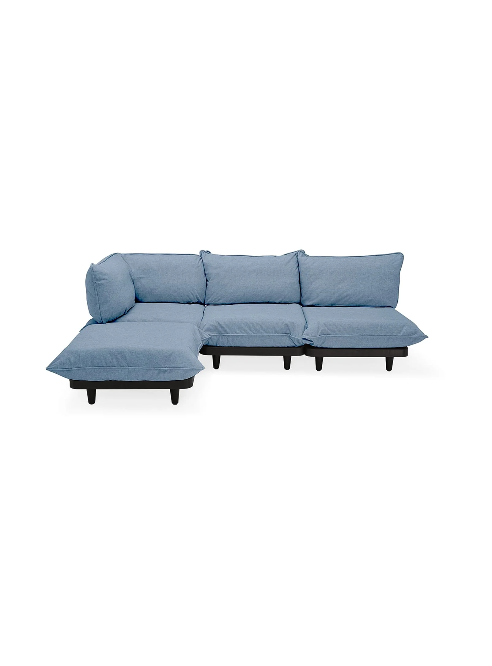 Paletti Outdoor Sectional Sofa<br> 4-seater Storm Blue