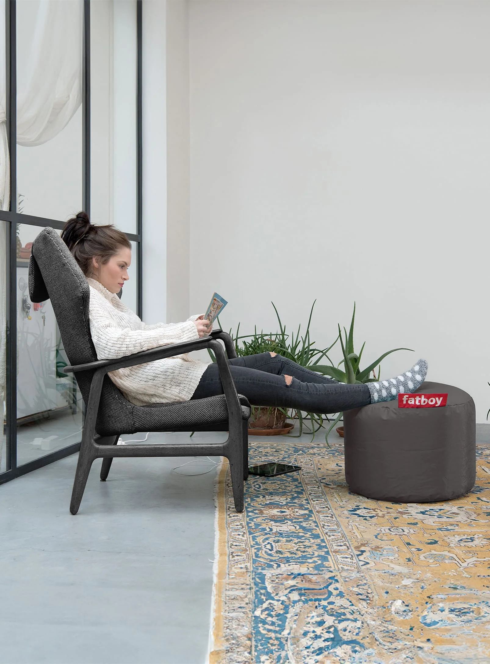 Point Ottoman and footrest - Image 3