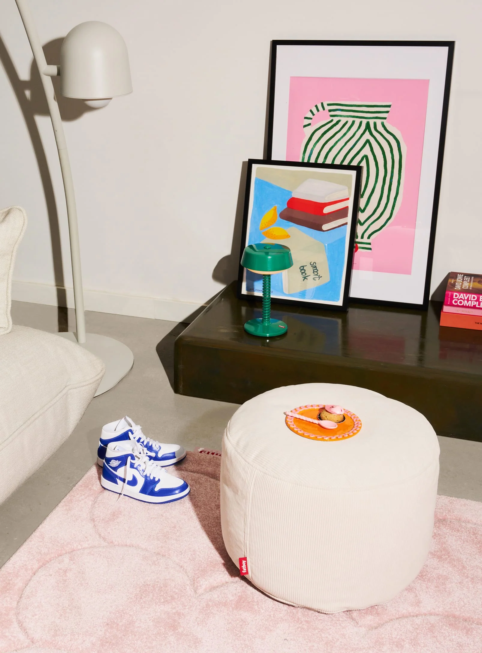 Point Cord Ottoman and Footrest - Image 5