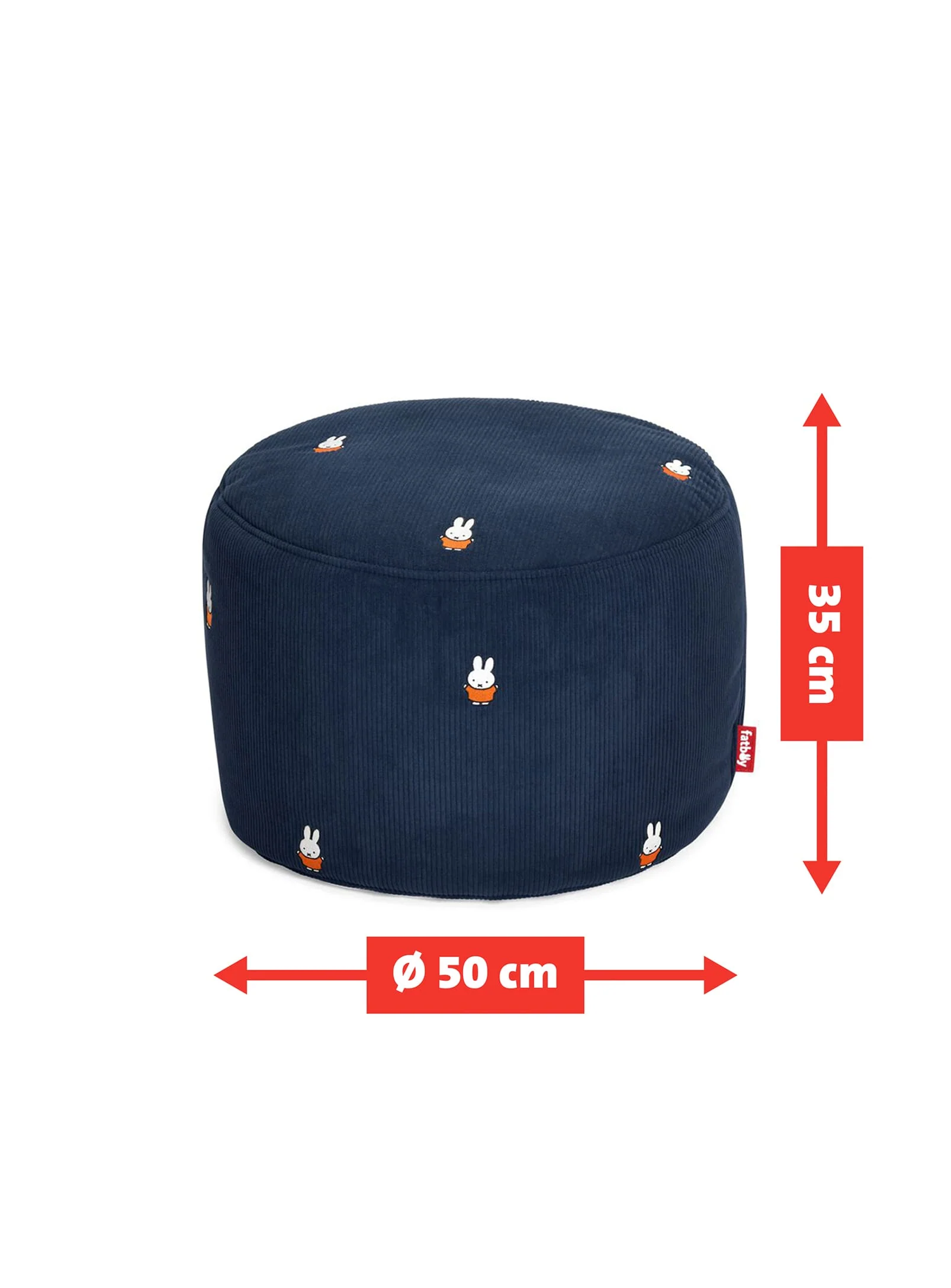 Point Cord x Miffy<br> Ottoman and Footrest - Image 5