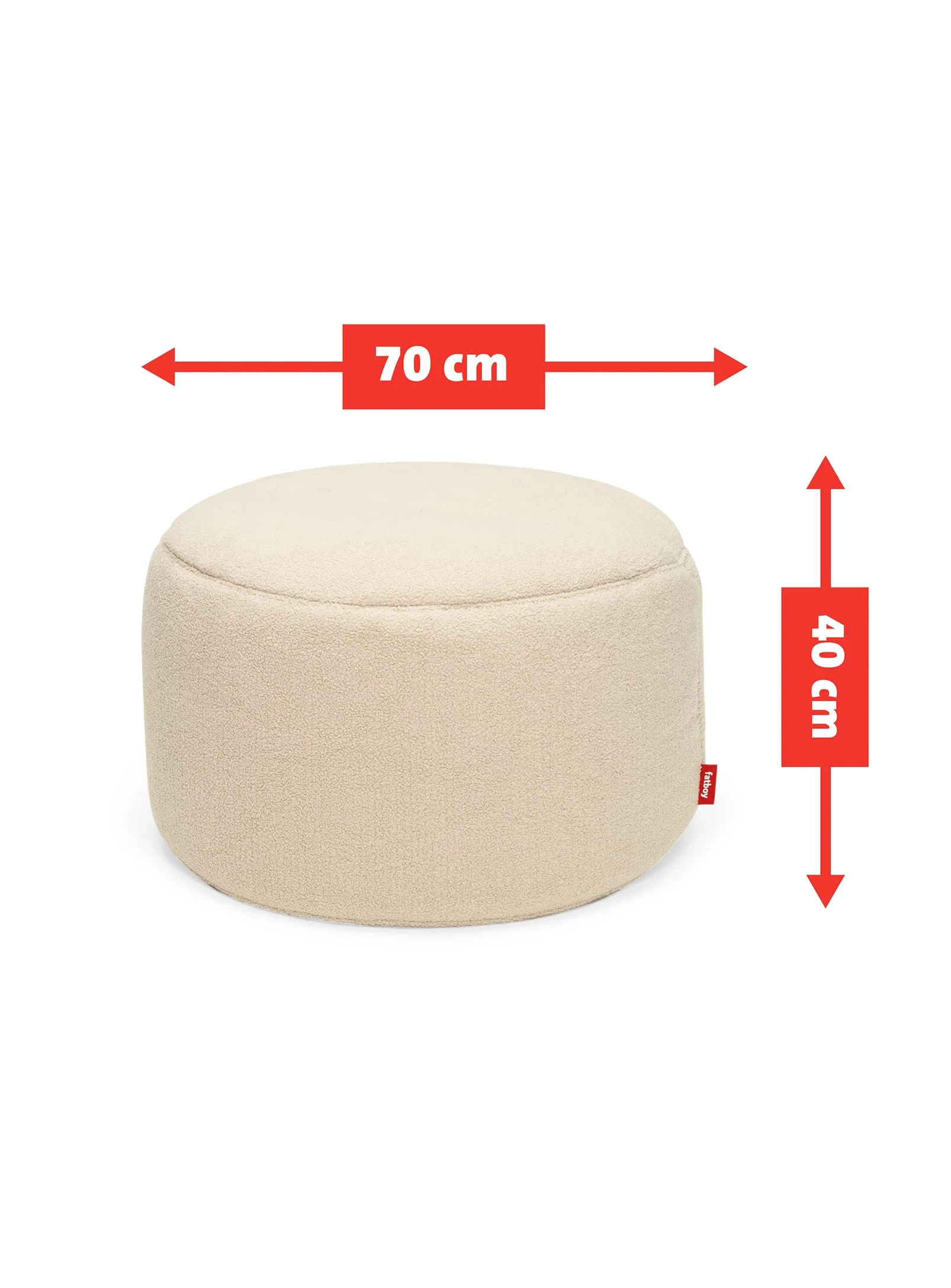 Point Large Sherpa Ottoman and footrest - Image 12
