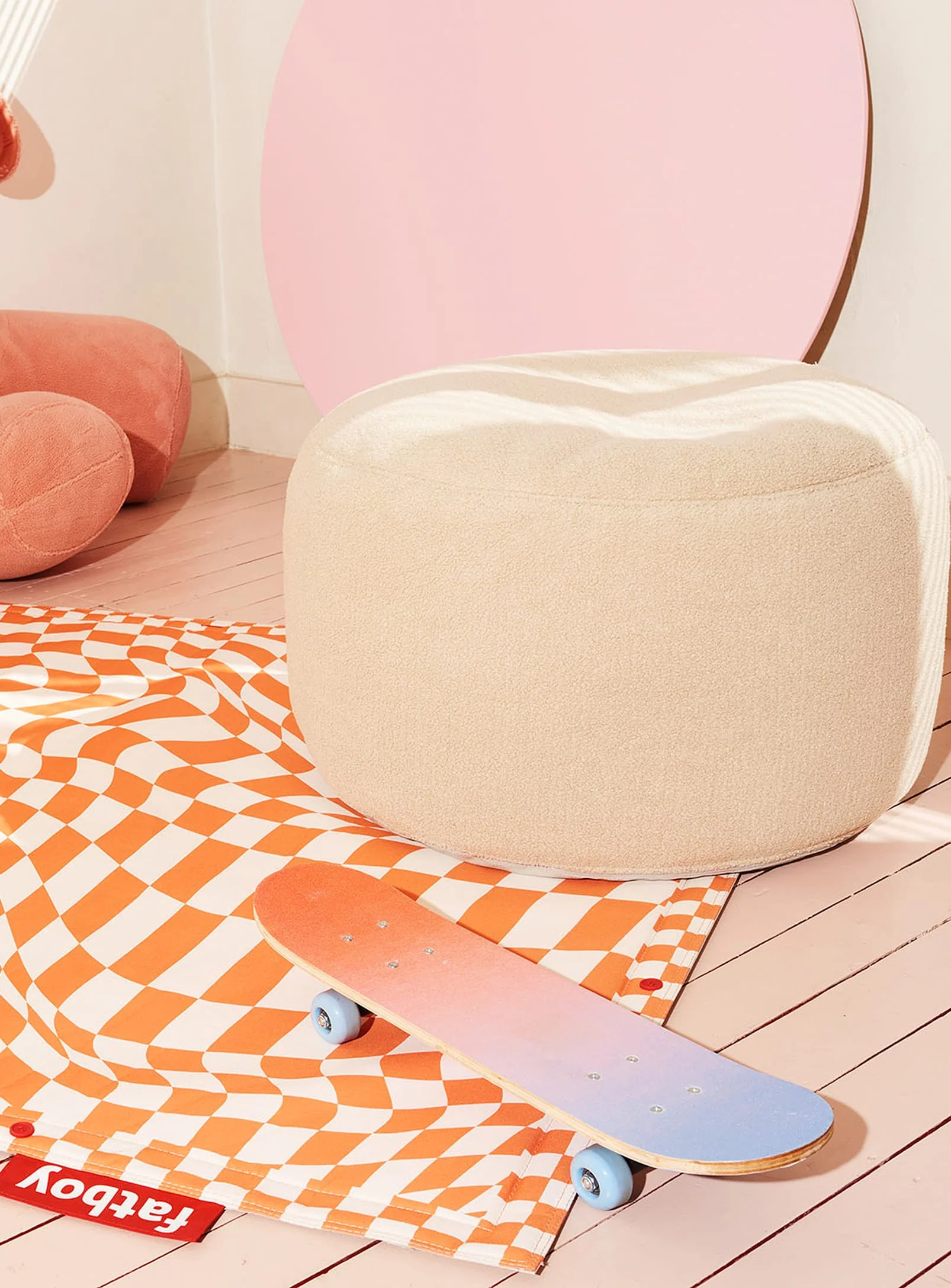 Point Large Sherpa Ottoman and footrest - Image 4
