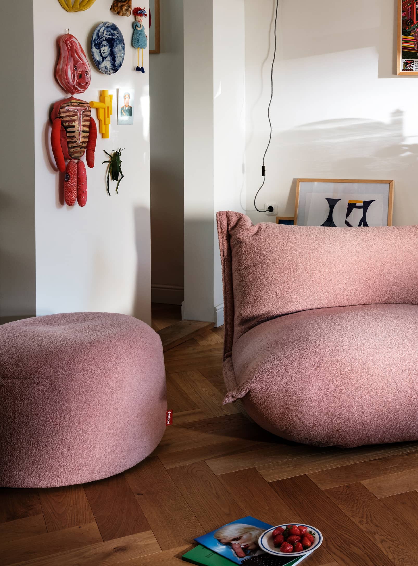 Point Large Sherpa Ottoman and footrest - Image 5