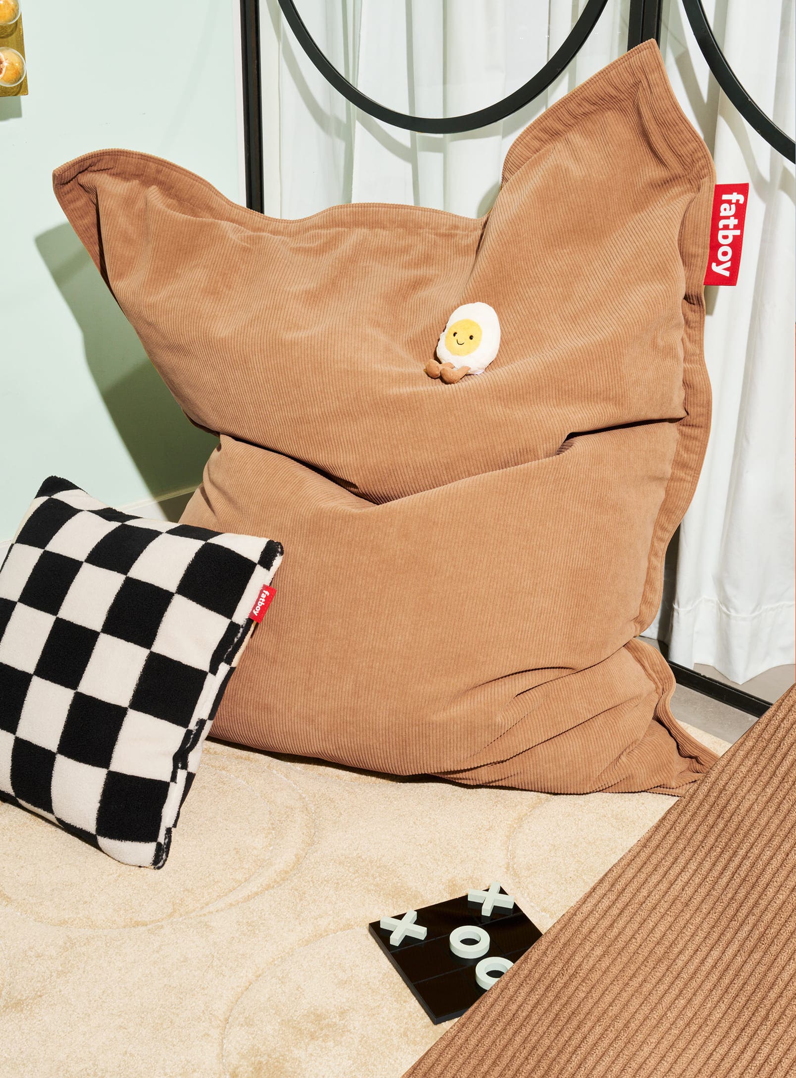 Slim Cord Bean Bag