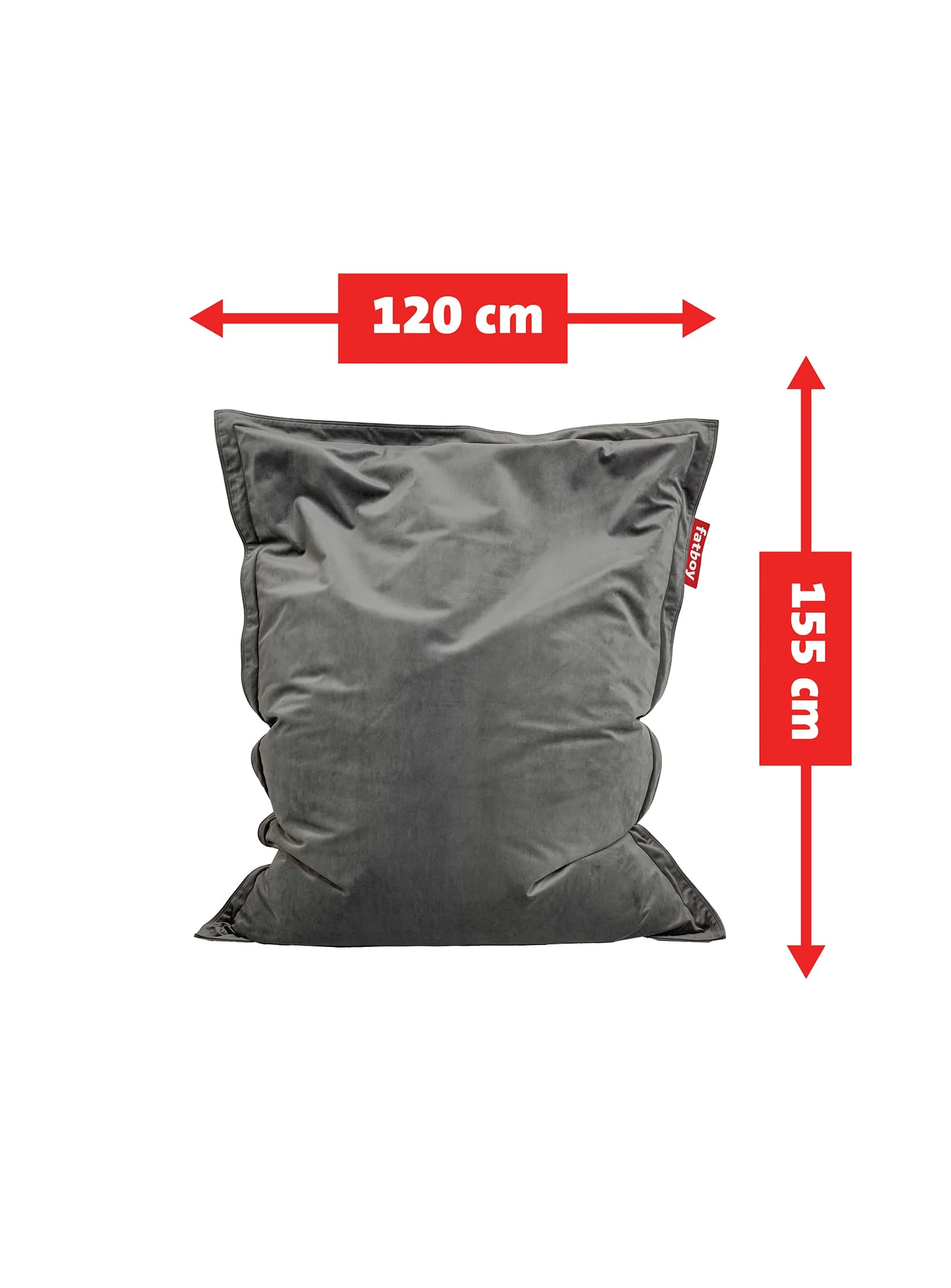 Slim Velvet Bean Bag - Image 7