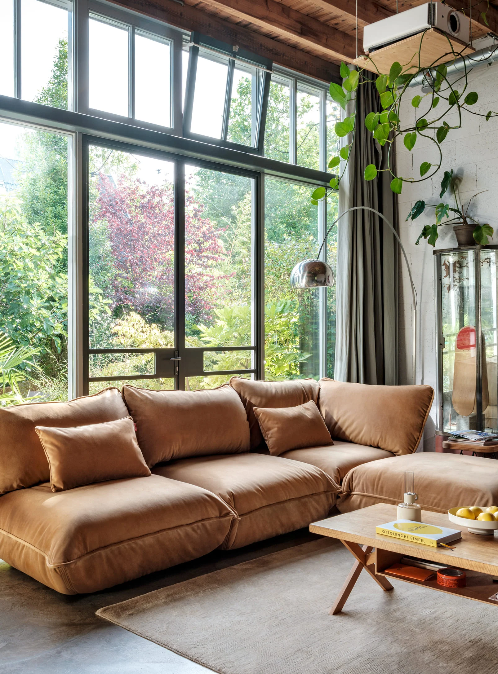 Sumo Sectional Sofa Velvet<p> 4-seater - Image 4
