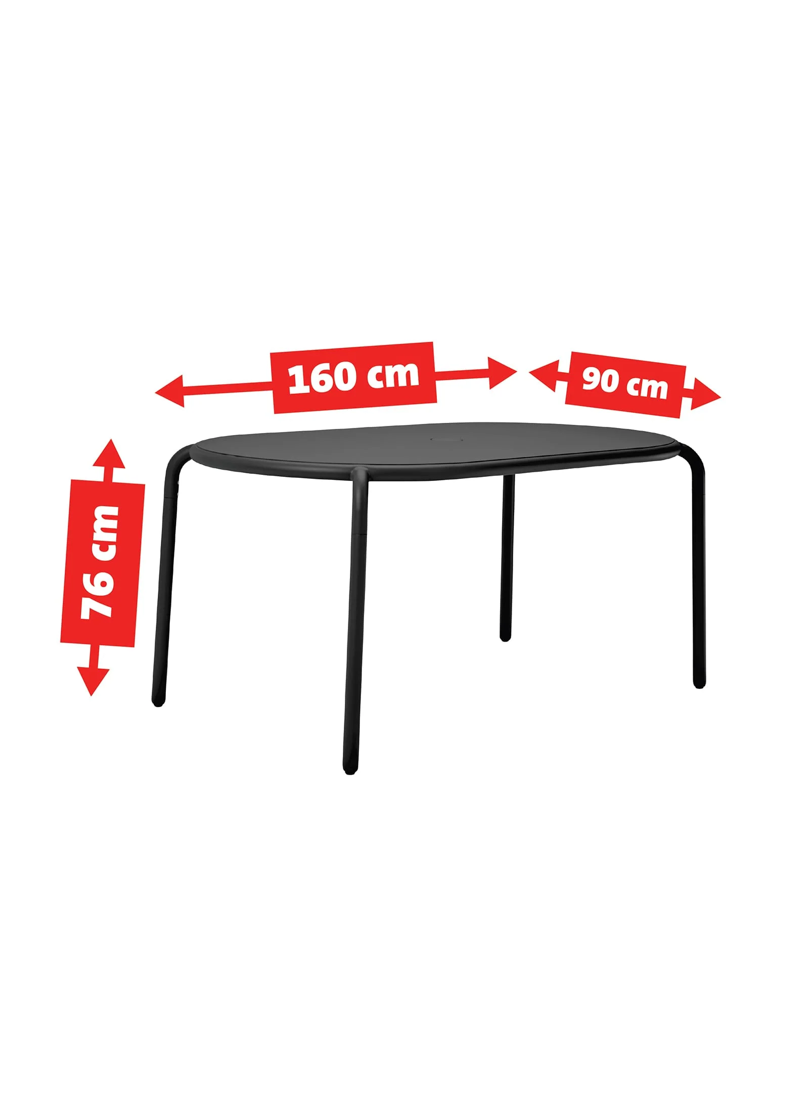Toní Tavolo Outdoor Table<br> 6-places - Image 11