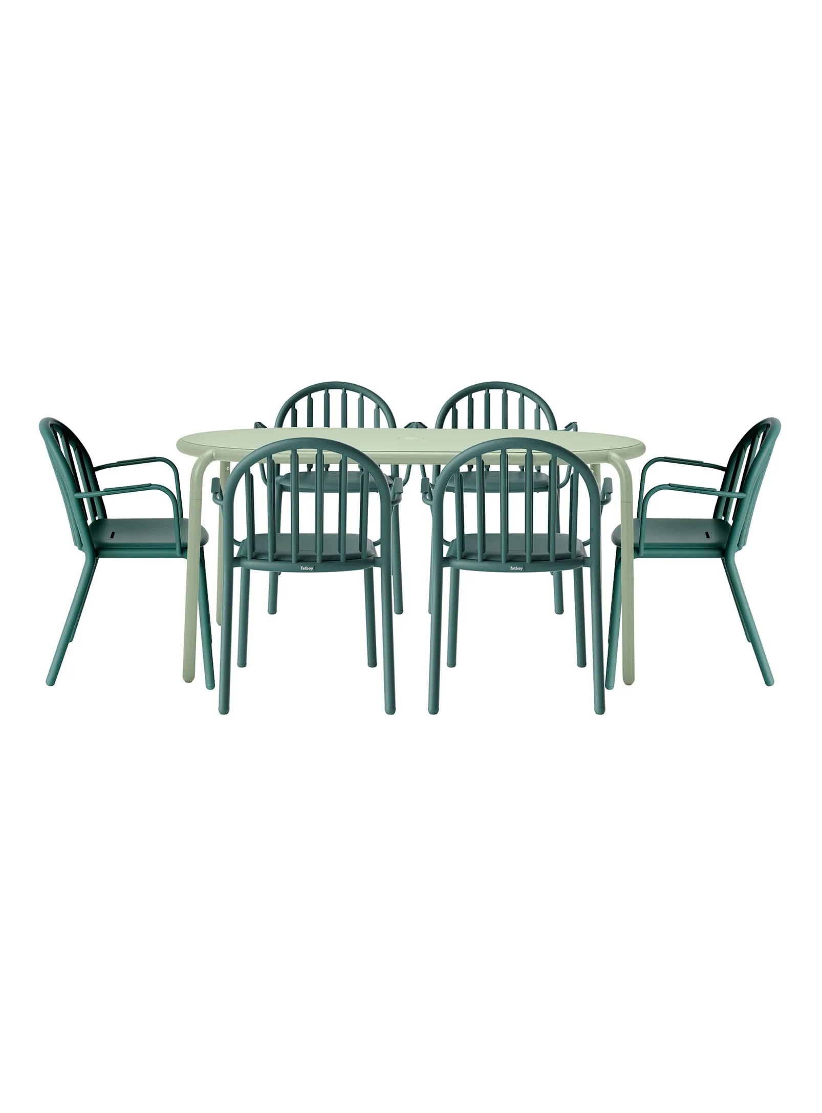 Toní & Fred's Dining Set<br> 1 Toní Tavolo Table + 6 Fred's Chairs - Image 17