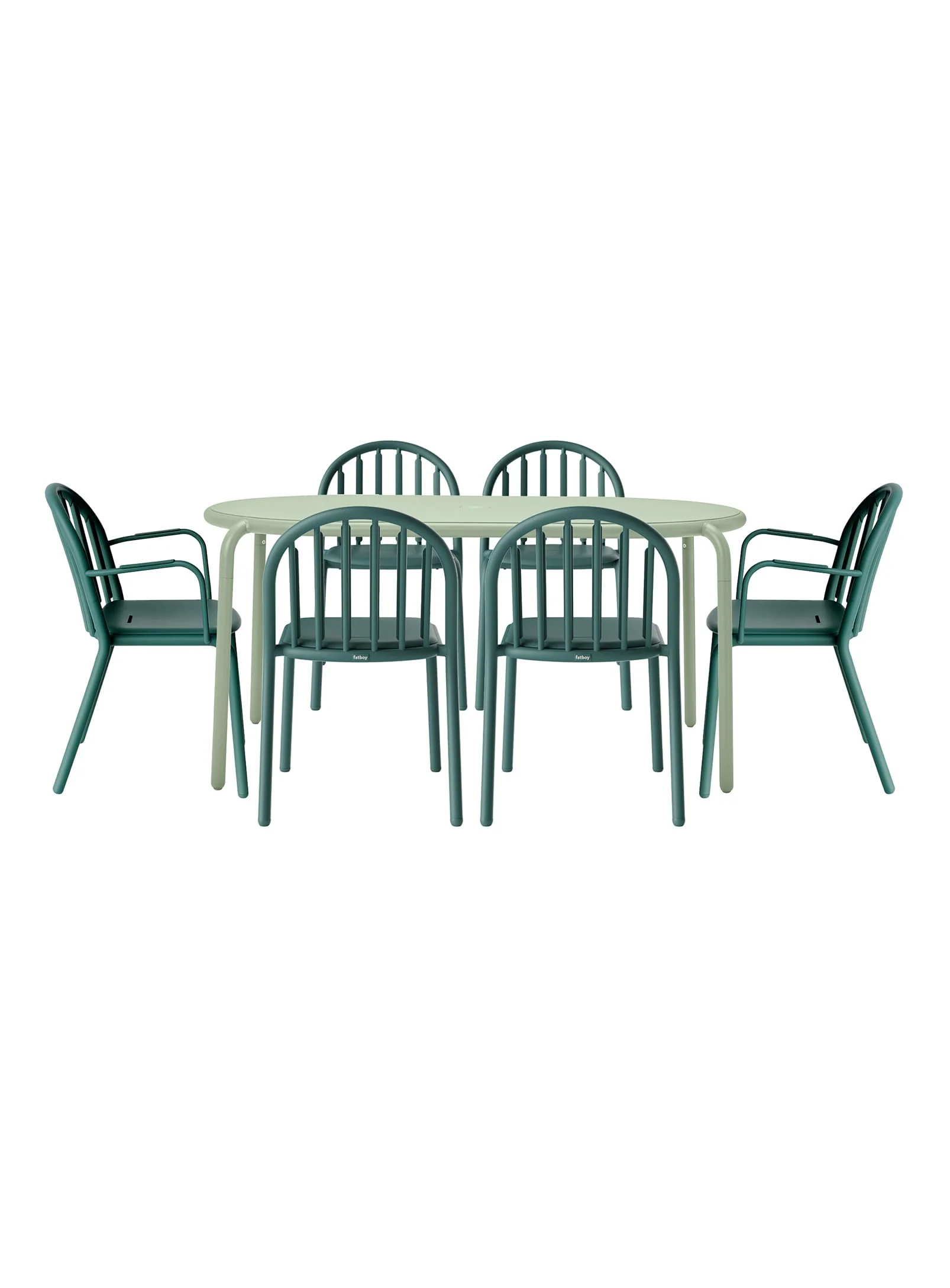 Toní & Fred's Dining Set<br> 1 Toní Tavolo Table + 6 Fred's Chairs - Image 19