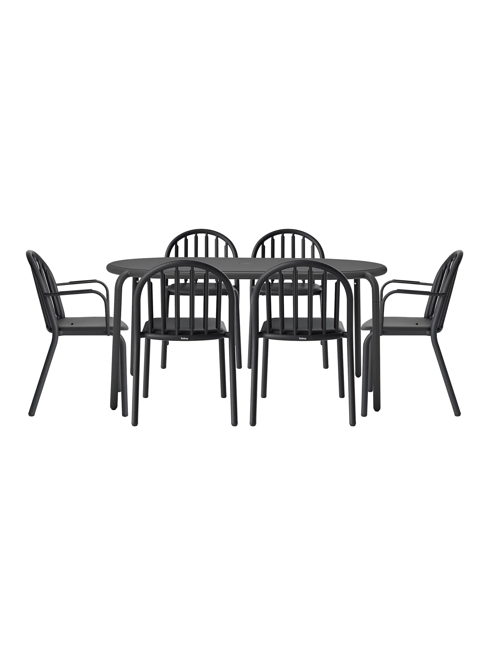 Toní & Fred's Dining Set<br> 1 Toní Tavolo Table + 6 Fred's Chairs - Image 21