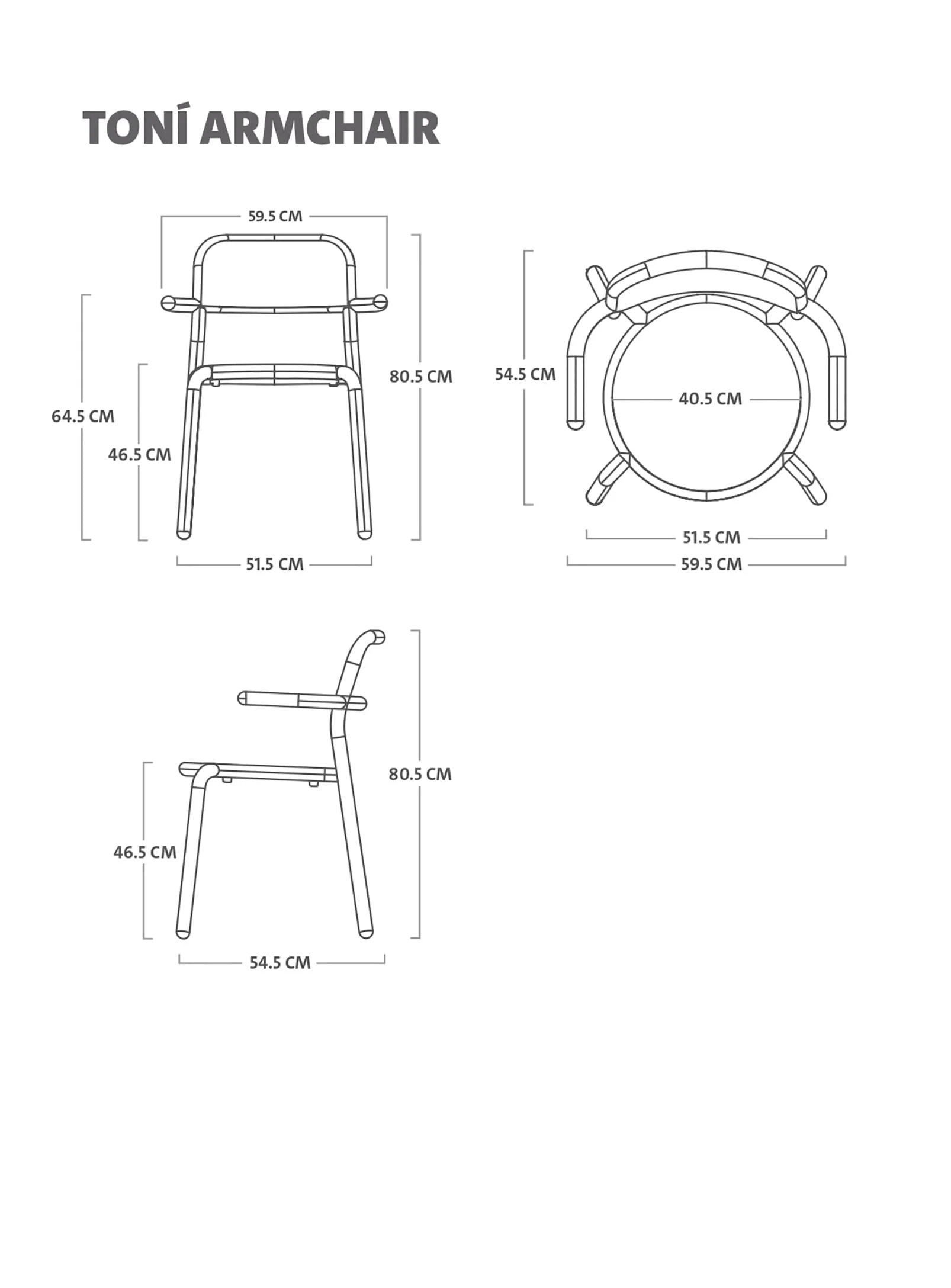 Toní Armchair - Image 8