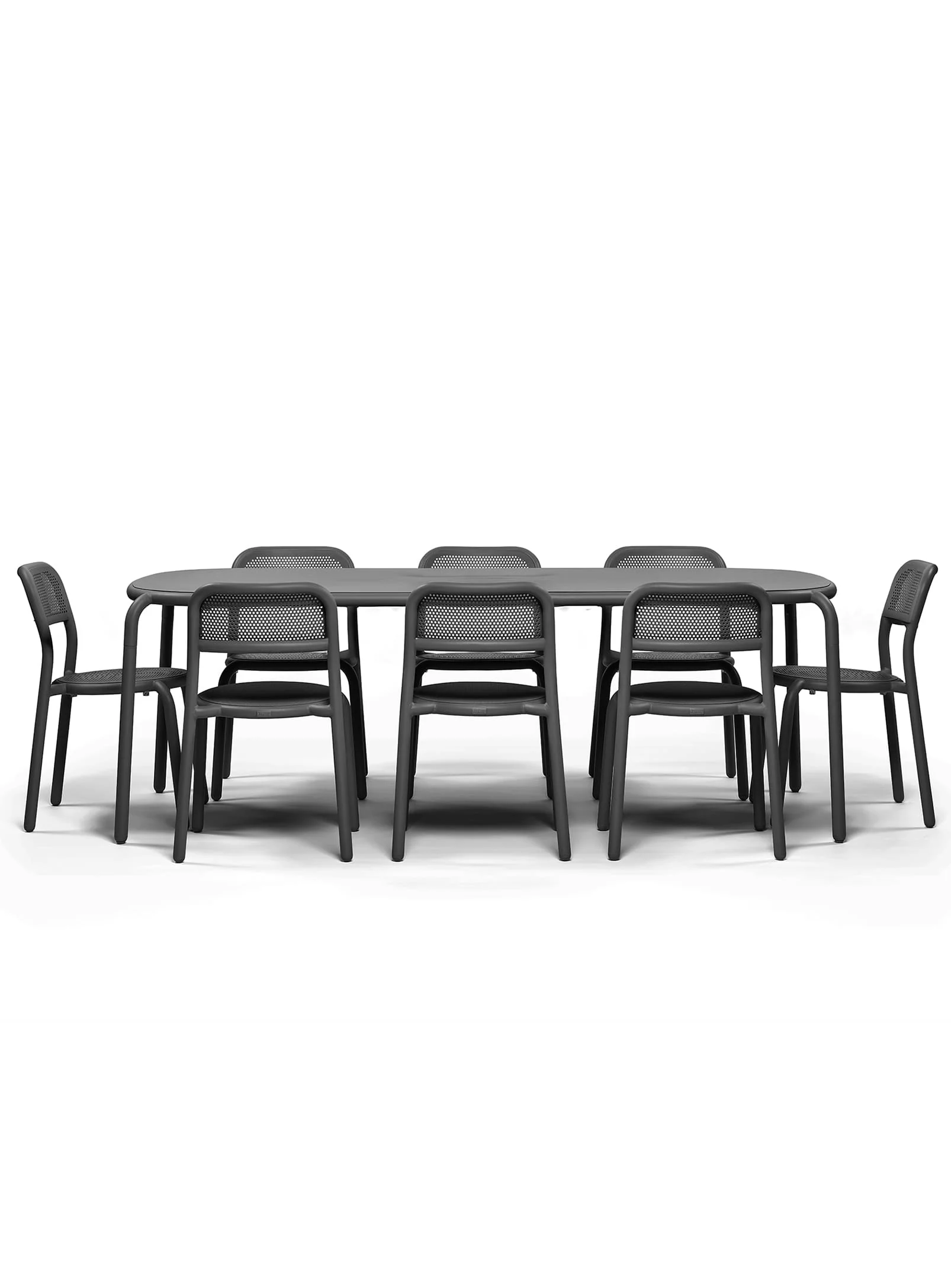 Toní Tablo Dining Set<br> 1 Large Table + 8 Chairs - Image 18