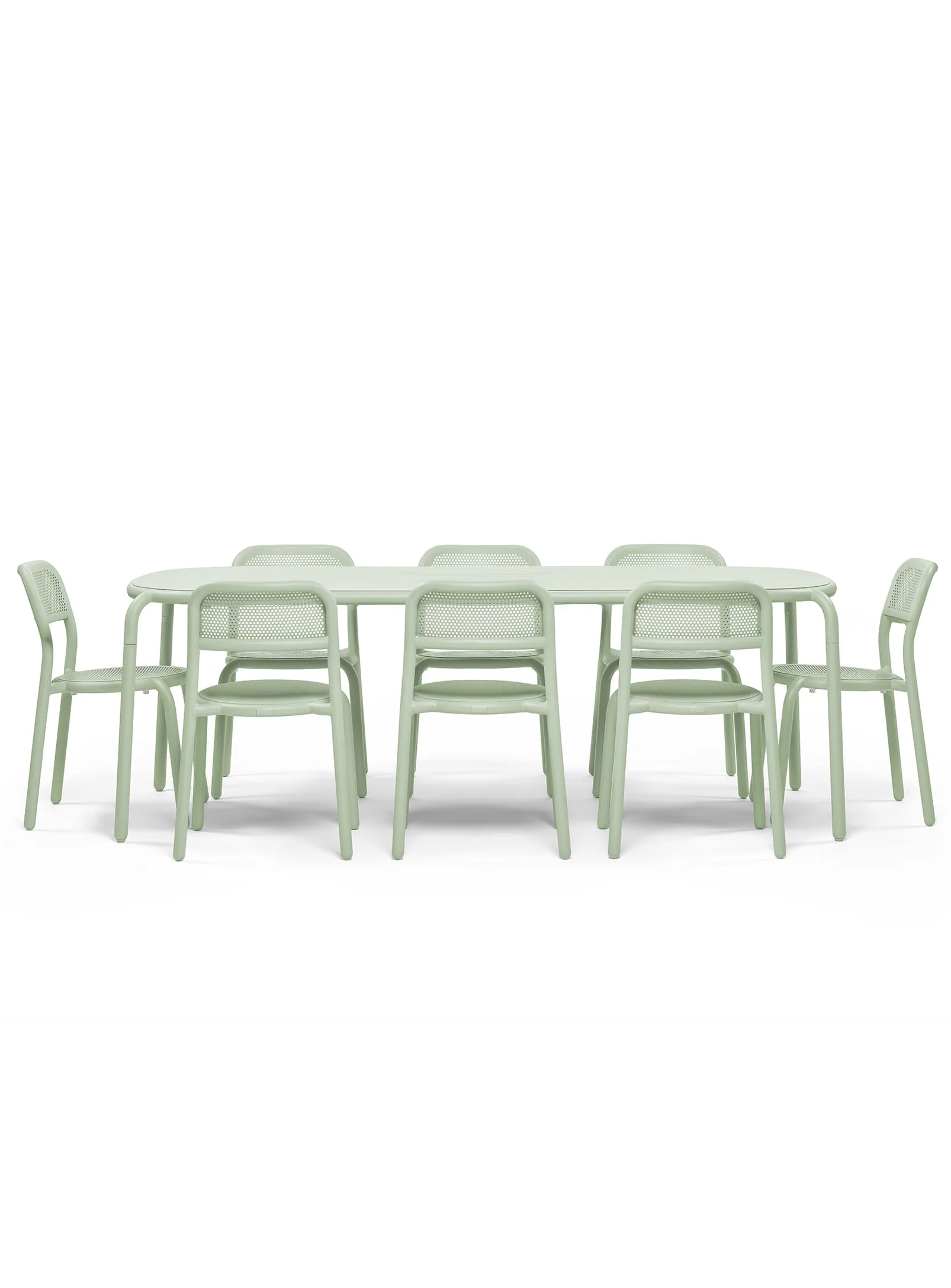 Toní Tablo Dining Set<br> 1 Large Table + 8 Chairs - Image 22