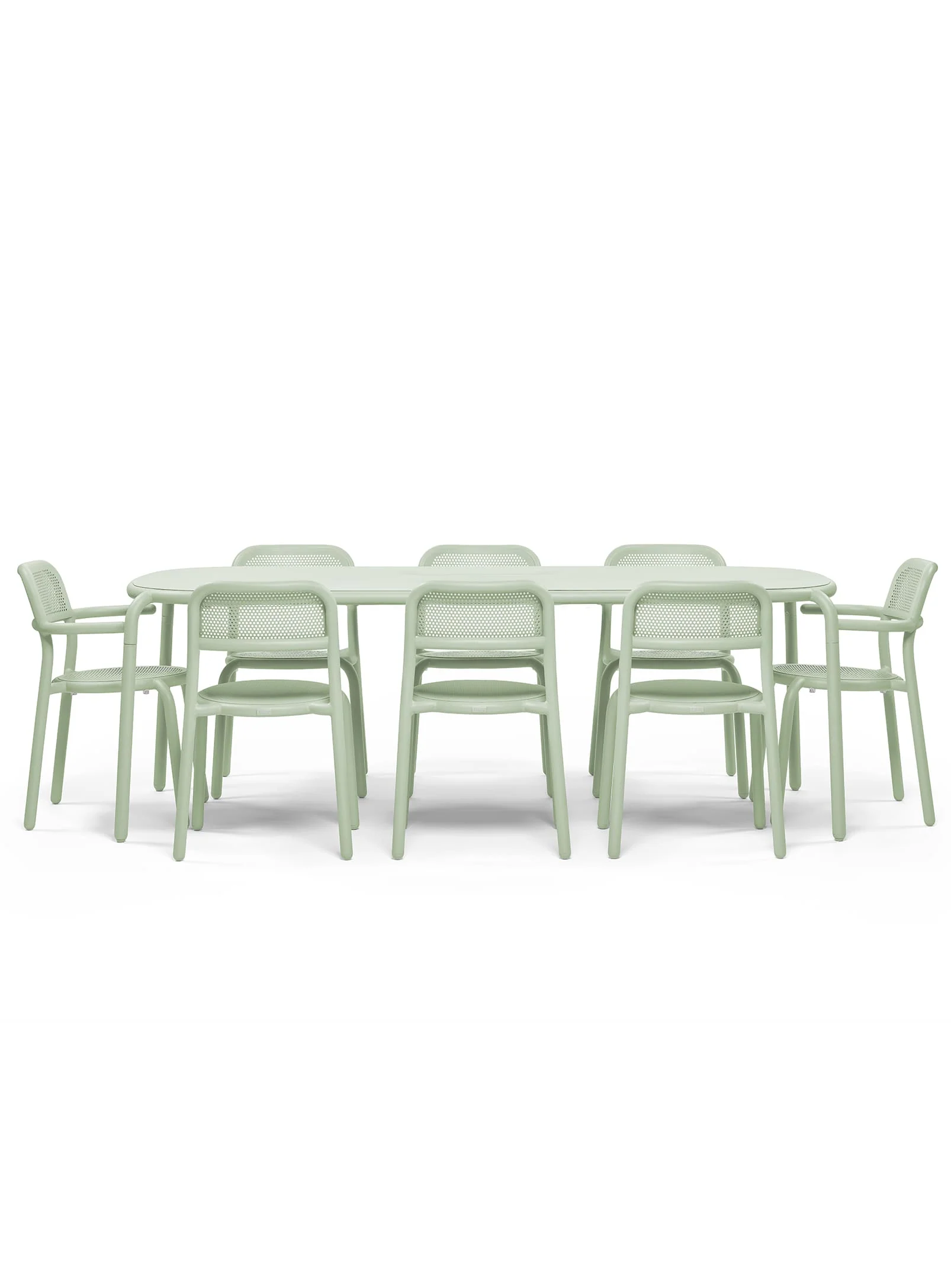 Toní Tablo Dining Set<br> 1 Large Table + 8 Chairs - Image 23