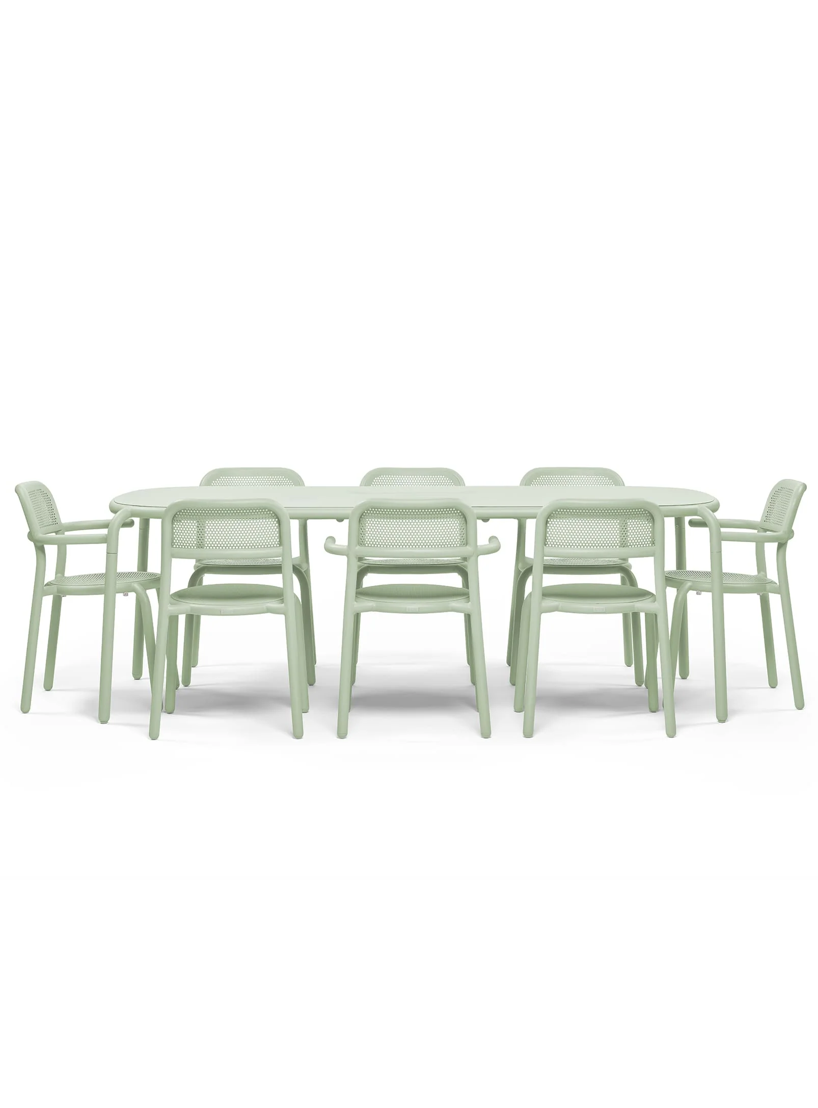 Toní Tablo Dining Set<br> 1 Large Table + 8 Chairs - Image 24