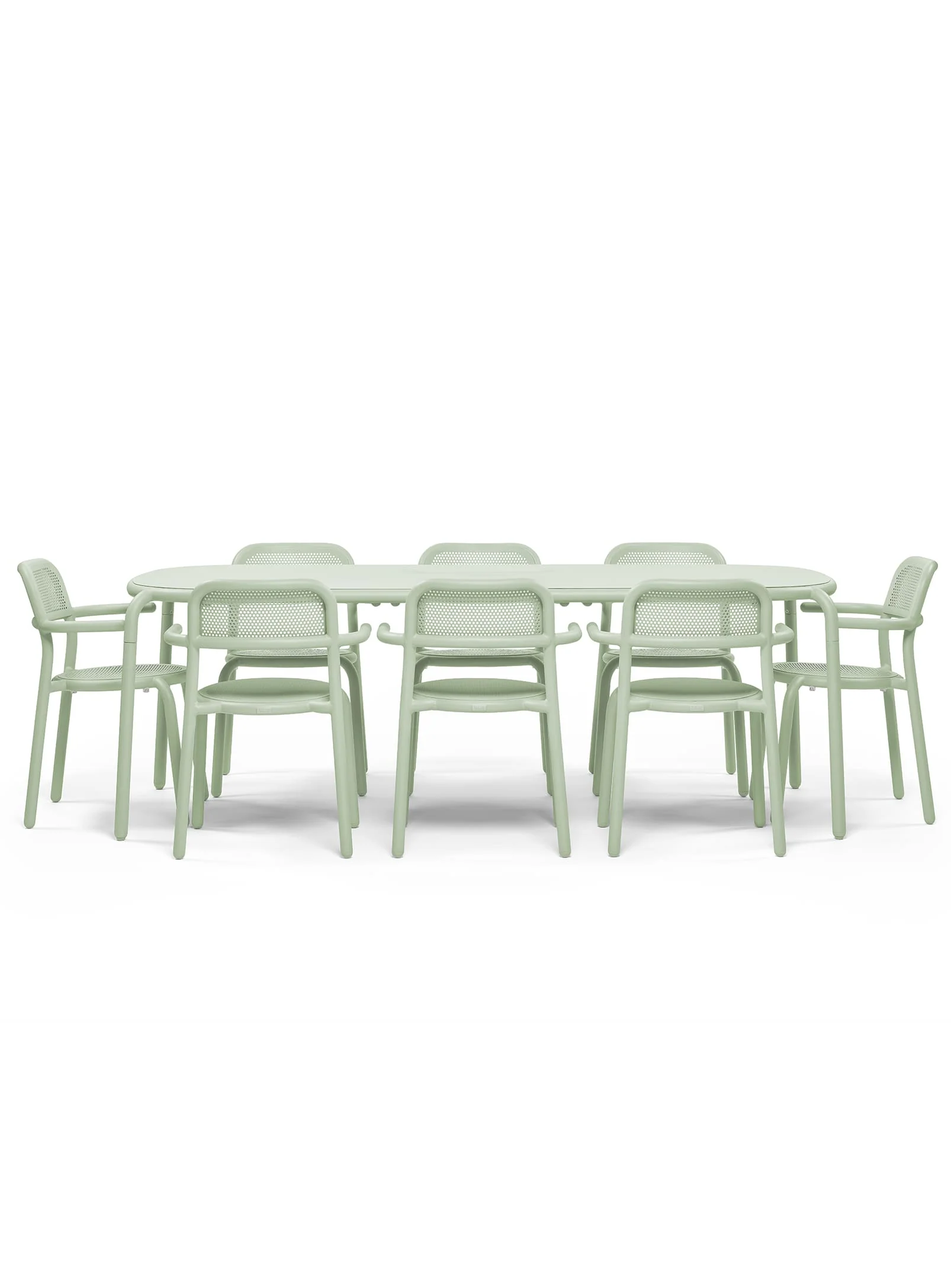 Toní Tablo Dining Set<br> 1 Large Table + 8 Chairs - Image 25
