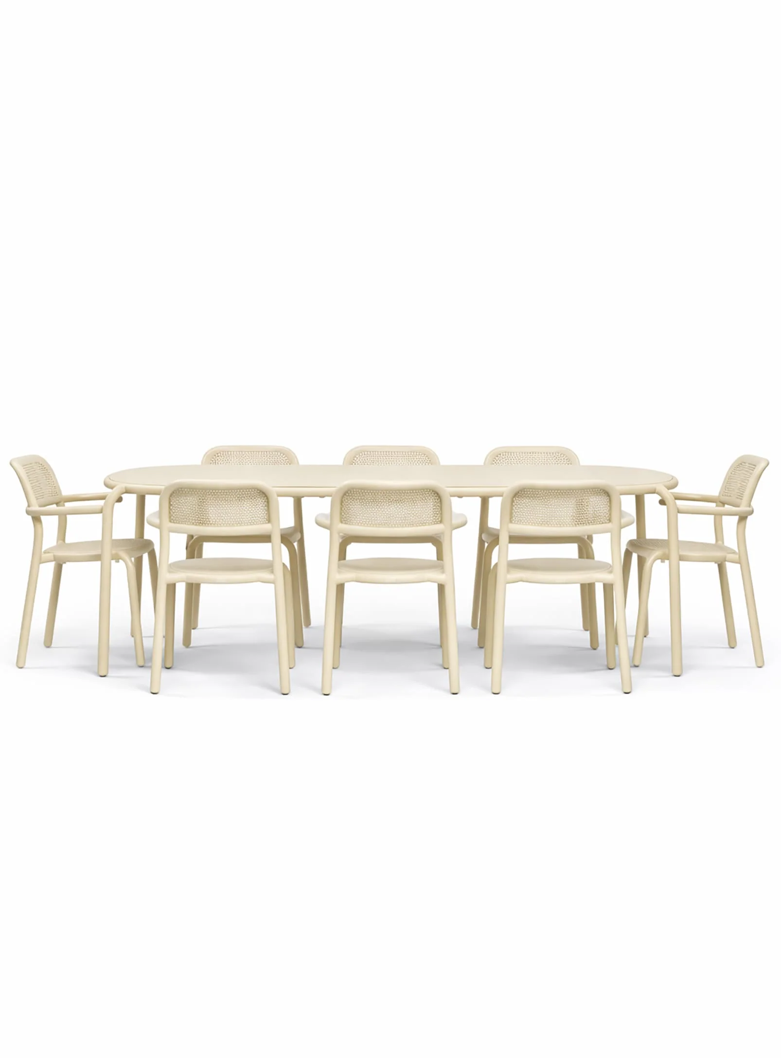 Toní Tablo Dining Set<br> 1 Large Table + 8 Chairs - Image 28