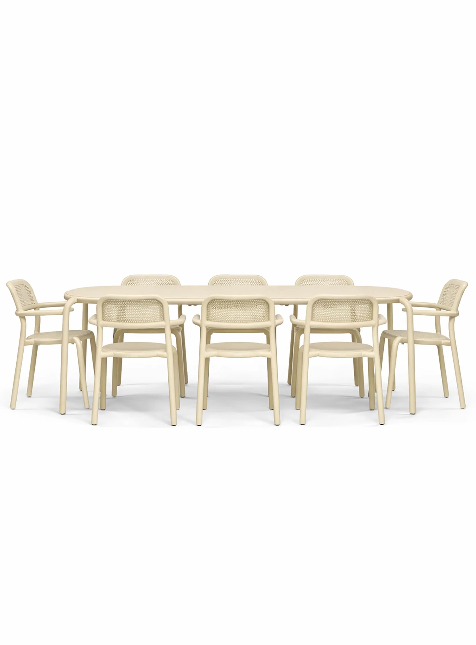 Toní Tablo Dining Set<br> 1 Large Table + 8 Chairs - Image 29